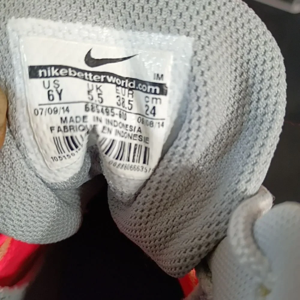 Nike Shoes Youth SZ 6Y Pink and purple KD Sneakers 685495-600.